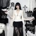 Pure Color Slimming V Neck Top XS26137 Cross Border Summer Style Sexy Subculture Shirt for Women_ecoleips.com