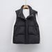 Pinghu Chixin Jacket National Standard 90 Autumn Winter New Women's Down Vest Sleeveless Tank Top Korean Loose Coat_ecoleips.com
