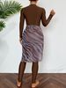 Women's Clothing Solid Color Long Sleeved Trousers Sun Protection Beach Swimwear Three Piece Swimsuit_ecoleips.com
