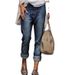 Cross-border Women's Jeans, Slim Straiht Pants, Fashionable Winter Versatile, Style, Suitable For Urban_ecoleips.com