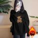 2026 New Autumn/Winter Women's Fleece-Lined Thickened Round-Neck Sweatshirt, High-End Versatile Trendy Loose Plus-Size_ecoleips.com