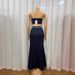 Women's Clothing New Fashion Sexy Tube Top Waist Denim Long Skirt Suit_ecoleips.com