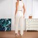 Women's Clothing Spring And Summer Simple Casual Fashion Wide Leg Straight Women's Trousers Set_ecoleips.com