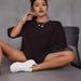 cross-border T-shirt, European American Summer New Style, Women's Fashion Casual Home And Commuting Versatile_ecoleips.com
