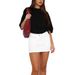 Women's Retro Slim Stretch Denim Mini Skirt European And American Style Fashion Casual Bottoms_ecoleips.com