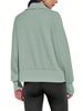 Women's Casual Zip-Up Sweatshirt Jacket, Soft Breathable Fabric, Full Zip Bomber Jacket, Trendy Hoodless Sweatshirt, Long Sleeve Loose Outwear_ecoleips.com