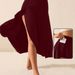 Women's Elegant Ruffled Drape Midi Skirt European American Style Cross Border Solid Color Fashion Irregular Bottoms_ecoleips.com