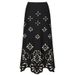 Black Laser Hollow Out One-Piece Swimsuit Women's High-End Style Hot Selling Sexy Vacation Suit 2026_ecoleips.com