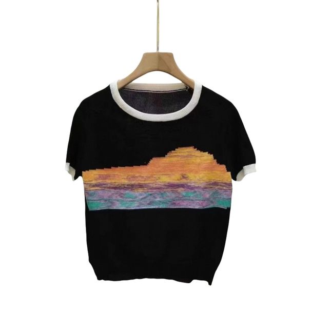 Summer Fashion Knitwear: Short-Sleeved Sweaters, Round-Necked Knits, And Colorful Tops Available For Wholesale_ecoleips.com
