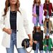 Women's Clothing new 2024 autumn and winter suit jacket temperament commuting slim suit jacket_ecoleips.com