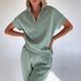 Spring Summer Sports Casual Two Piece Set T-Shirt And Pants Women's Clothing American Style_ecoleips.com