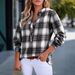 Cross-border Plaid Shirt For Women, 2026 Spring/summer, Loose Versatile, Pure Cotton Plaid, Unisex Style, European And_ecoleips.com