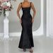 Diyun European And American Style Elegant Evening Bodycon Strap Dress Women's Fashion 2025 Summer_ecoleips.com