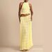 Women's Sexy Backless Halter Neck Lace Trim Long Dress Set – Floral Print Chiffon Maxi Dress For Party, Dating & Casual Wear_ecoleips.com