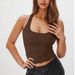 2025 Cross-Border Sleeveless Women's Sports Super Elastic Quick-Dry Breathable Halter Neck Fitness Vest_ecoleips.com