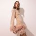 Autumn New European And American Women's Fashion Waist-Cinching Sexy Short Backless Long Sleeve Sequin_ecoleips.com