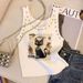 Letter Dopamine Print Camisole For Hot Girls, Versatile Summer Sleeveless Slim-fit Short Top_ecoleips.com