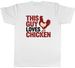 Women's T-Shirts This Guy Loves Chicken Funny Rooster Mens T-Shirt Tee Gift Top_ecoleips.com