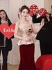 New French-style Velvet The Bride, Elegant Luxurious Banquet Fishtail Dress For Engagement And Wedding_ecoleips.com