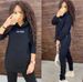 Women's New Fashion Long Sleeve Sports And Leisure Hooded Suit Two-piece.1_ecoleips.com