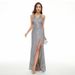 Women's Clothing Socialite Party Bridesmaid Dress Slim Fit Long Slim Toast Performance Fishtail Long Skirt Evening Dress_ecoleips.com