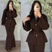 Elegant Mermaid Tail Dress For Women - Slim Fit Long Sleeve V-Neck Button-Down Bodycon Dress With Waist Tie_ecoleips.com