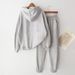 Women's Clothing Two Piece Set Wear Casual Sportswear Suit Women Autumn And Winter Thick_ecoleips.com