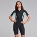 Aria Basics Shark Bart Surfing European And American Short Sleeve One-Piece Women's Cross-Border Diving Suit Quick-Dry Conservative_ecoleips.com