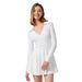 Anti-light Tennis Suit Sports Leisure Breathable Fitness Long-sleeved Yoga Suit_ecoleips.com