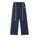 American Jennie Jazz Hip Hop Sports Women's Straight Loose Street Dance Pants_ecoleips.com