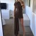 Spring New Women's Clothing Slim Fit Fashion Dress American Style Round Neck Irregular Sleeveless Bodycon Suit_ecoleips.com