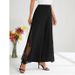 Spring/Summer High-Waisted Wide Leg Pants For Women Casual Trousers With Lace Trimmed Elegant_ecoleips.com