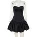 Women's Clothing Autumn New Fashion Style Temperament Sexy Slim A Swing Dress Women_ecoleips.com