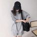 Women's Fashionable Sports Suit Set 2026 Short Sleeved T-Shirt Casual Two Piece Set High Waisted plus Size Shorts_ecoleips.com