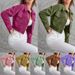 Cotton Corduroy Jacket For Women – Short Single-Breasted Lapel Coat With Long Sleeves_ecoleips.com