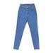High-Waisted Stretch Skinny Jeans For Women – Slim Fit, Mid-Rise, 9/10 Length, Comfortable & Versatile (XS-2XL, Dark Blue, Flattering Silhouette)_ecoleips.com