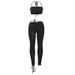 European American Foreign Trade 2026 New Women's Fashion Sexy Lace-up Tank Top And Street Style Tie-up Long Pants_ecoleips.com