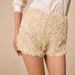 Women's Floral Print Mini Shorts Apricot Three-Dimensional Fabric Cross-Border E-Commerce 2025 Style_ecoleips.com