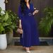 Women's Clothing Autumn New Fashion Temperament Solid Color Large Size Dress_ecoleips.com