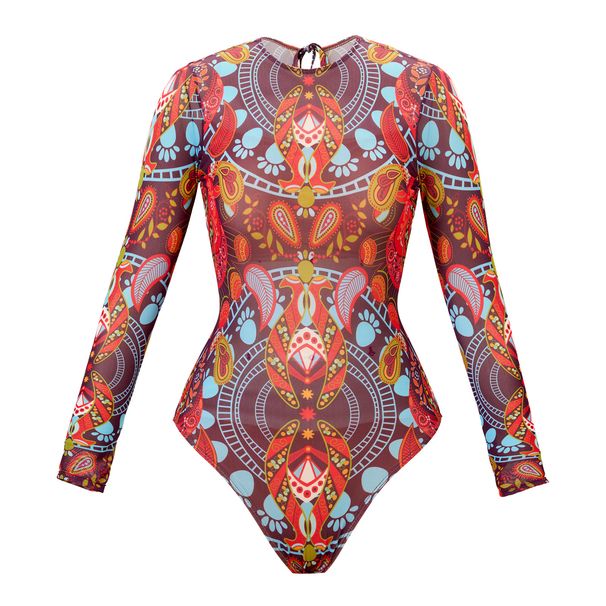 European American One Piece Swimsuit Smart Sun Protection Beach Dress Swimwear Cover up Sexy Vacation Style for Women_ecoleips.com