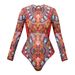 European American One Piece Swimsuit Smart Sun Protection Beach Dress Swimwear Cover up Sexy Vacation Style for Women_ecoleips.com