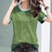 Dopamine-Style Clothing: Short-Sleeved Tops Made Of Bamboo Fiber Cotton For Summer Wear; These Loose-Fitting Tops Featur_ecoleips.com