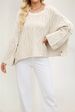 Aria Basics Aria Basics 2025 New Autumn Winter Cross-Border Women's Clothing Europe And America Hot Sale Round Neck Short Twist Loose_ecoleips.com