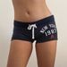 Low Waist Lace-up Color Block Printed Casual Shorts Summer American Fashion Hot Girl Sports Style Three-quarter Pants_ecoleips.com