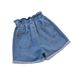 Women's Clothing High Waist Plus Size Women's Elastic Waist Denim Shorts Loose Fat Mm Slim All Match Curled Hem A Line Wide Leg Pants_ecoleips.com