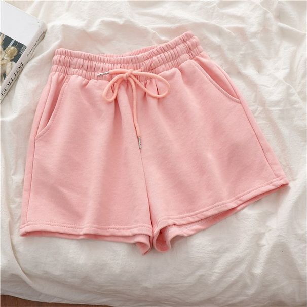 Women's Clothing Sports Shorts Summer Thin Outer Wear Loose Large Size Casual Wide Leg Pants High Waist Beach Hot Pants Pajamas_ecoleips.com