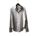 Women's Clothing Fashion Satin Silk Shirt Blouse Women's Shirt_ecoleips.com