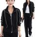 Women's Clothing Youthful Slimming Two Piece Set Casual Sportswear Fashionable Cardigan Sweatshirt And Sweatpants Popular Early Autumn_ecoleips.com