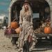 Women's Clothing Retro Floral Print Long Dress For Women Summer Ruffled Irregular Waist Slimming Elegant_ecoleips.com
