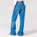 New Trendy Fashion Women's Retro Casual Straight Loose Denim Pants From European And American Independent Retailers On_ecoleips.com